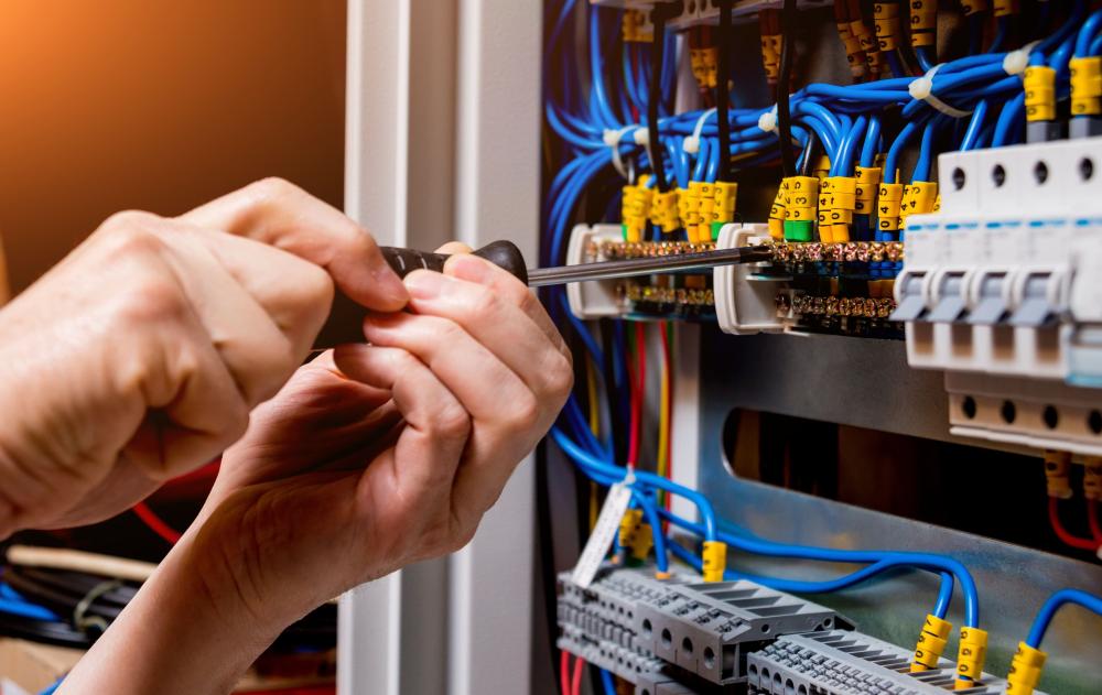 intervention sur boitier électrique