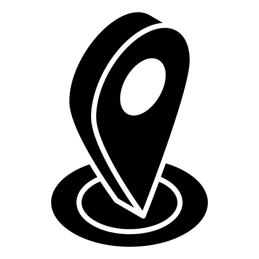 Pictogramme d'un ping de localisation